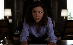 Maggie Gyllenhaal first seen masturbating to orgasm while