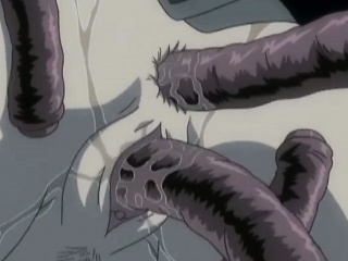 very sexy little girl gets fucked by tentacles