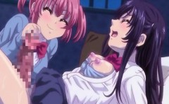 Shemale Hentai Coed Handjob And Splash Cum