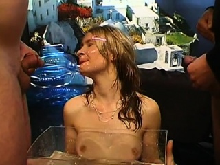 Group-sex and pissing session