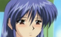 Busty Hentai Coeds Threesome Fucked By Old Pervert