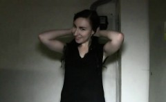 Brunette Amateur Takes Huge Cock Pov In Public