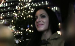 Czech Babe Gets Tits Cumhot In Public Pov