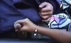 Giving Out Free Handjobs From The Car