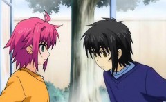 Teenage Anime Cutie Checking Her Tits In The Mirror