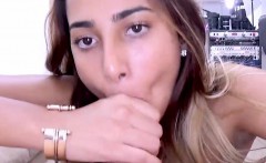 Beautiful Girl Sucks Hard Cock At Photo Shoot Casting