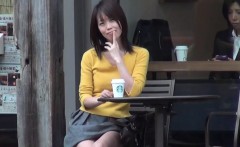 Daring Asians Flashing