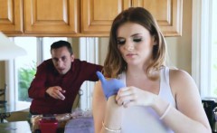 Stepdaughter Fucked Hard And Rough On The Kitchen Floor