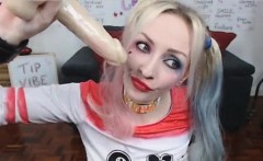 Harley Quinn Baseball Bat Ramming