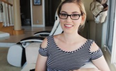 Round Ass Sister Is Taking In A Throbbing Penis