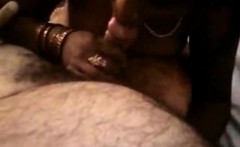 Mature Indian MILF Sucking Fucking Husband Cock