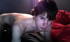 Homemade Solo Gay Masturbation Clip