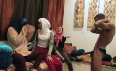 Muslim busty teens got smashed at a bachelorette party