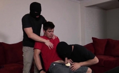 Big dick son threesome and cumshot