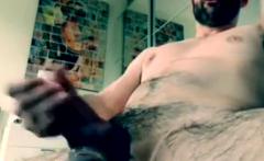 7 Inch Girth Beer Can Hairy Cock Dilf Goon Bate