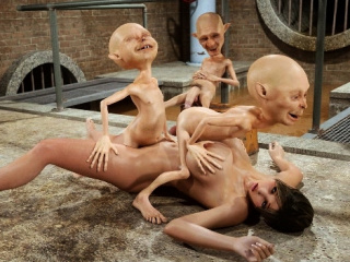 3D Lara Croft Ruined by Creatures!
