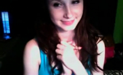 cute tight teen flashes on webcam chat