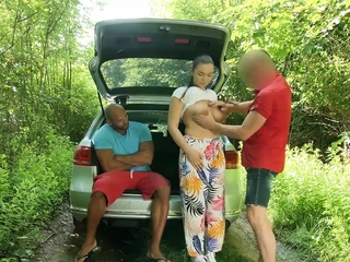 HUNT4K. Big natural boobs hypno hunter and make him pay well