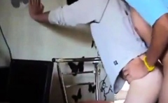 Young Lovers Fuck On A Chair