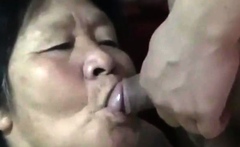 Riding Asian Amateur Granny