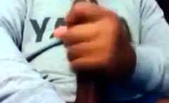 Str8 Guy Stroking His Bbc To Porn ( Double Cum )