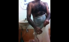 Str8 Indian Daddy Shower Time