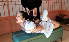 Chinese bondage - Strict hogtie