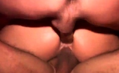 Two Cocks For A Blonde Sluts With Short Hair