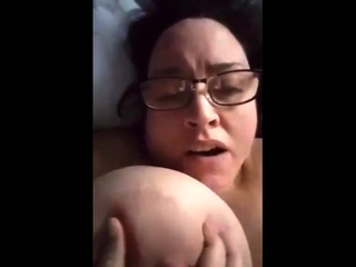 Huge Titted Chick begging for it(quick)