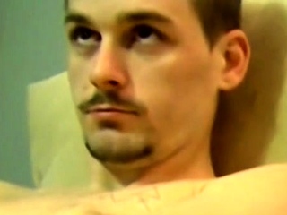 Undressed homosexual cook jerking solo