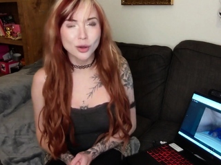 Solo SPH babe humiliating small cocks