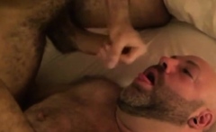 Hunky German DILF sucking before nailed