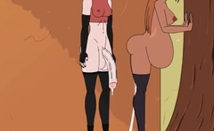 Sarada And Akimichi [sr.cansado]