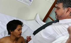 Nippon Twink Barebacked By White Doctor