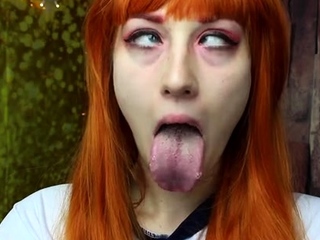 OmankoVivi - Ahegao n Throat Fetish