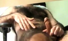 Very Hairy Man Cumming