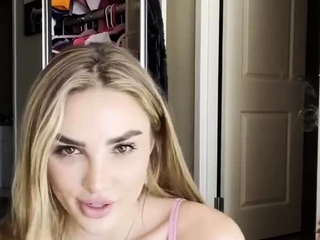 Kenzie Anne Pink Dildo Solo (Dirty Talk/Daddy Talk)