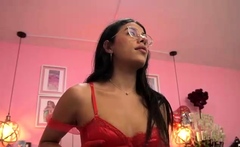 Solo Ebony Masturbation Shemale Cumming