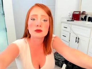 Kinky milf redheads anal solo dildo masturbation