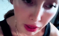 Small Titted Brunette Teen Fingering On The Bed