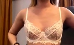 Stacked Brunette Goes Solo Toys And Masturbation