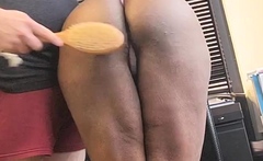 Spanked in the office