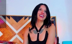 Sexy hottie Anetta Keys enjoys a solo toy masturbation