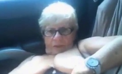74-Year-Old Gisele's Sweet BBW Pussy on Webcam