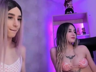 Close up with teen pussy pleased with dildo and vibrator