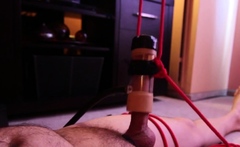 Toy Machine Milks Man Dry with Ruined Orgasms
