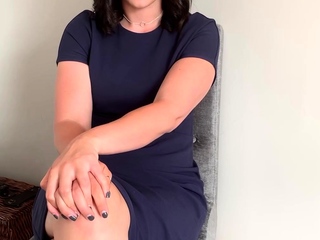 Skinny brunette amateurs dp solo