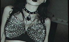 Big boob brunette masturbates on webcam