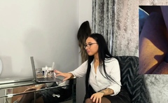 Femdom beauty babe comment smalldicks