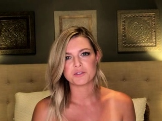 Lovely Blonde With Tight Pussy Masturbate Solo